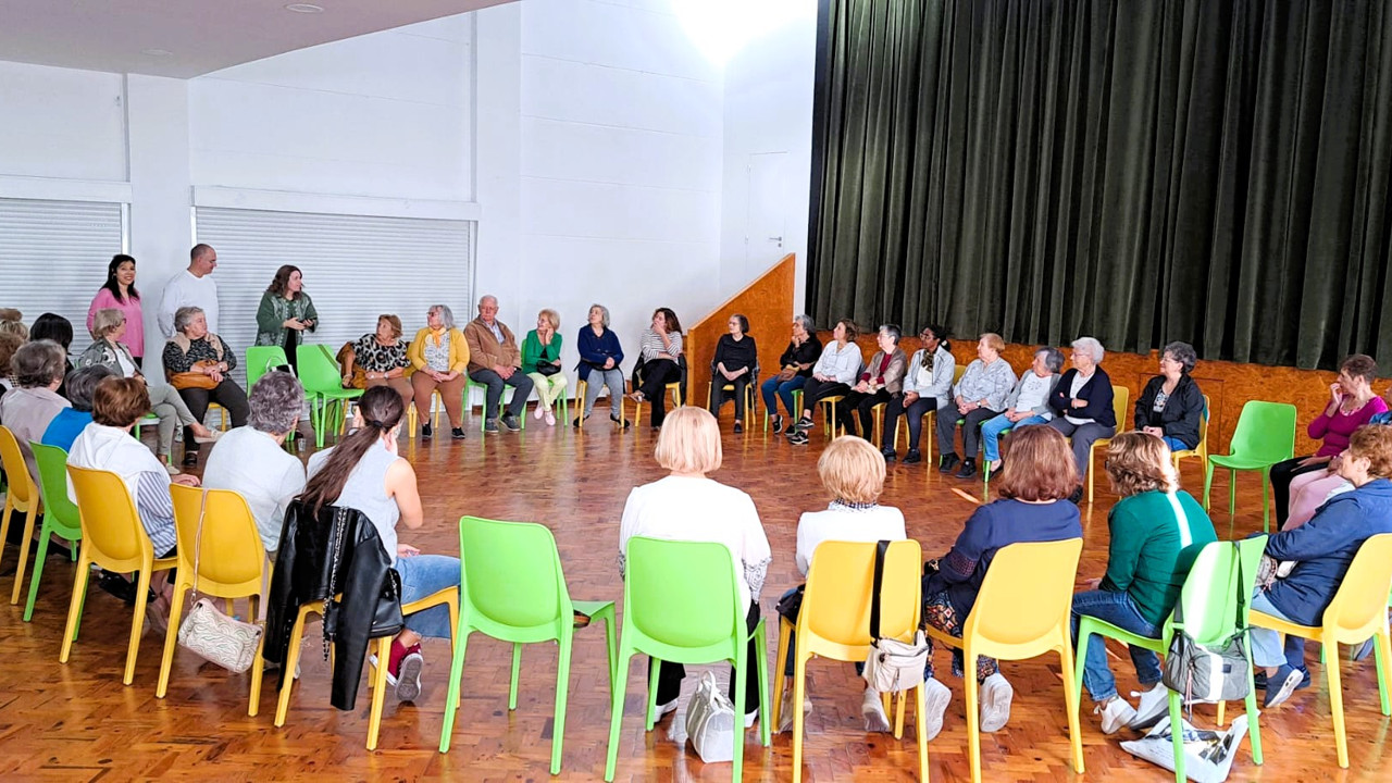 Visita do Presidente da Associação Portuguesa de Reiki